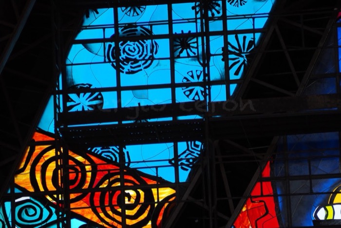 Catedral N. Sra. de Guadalupe — Vitral da Ascensão · Foz do Iguaçu (PR), imagem 11