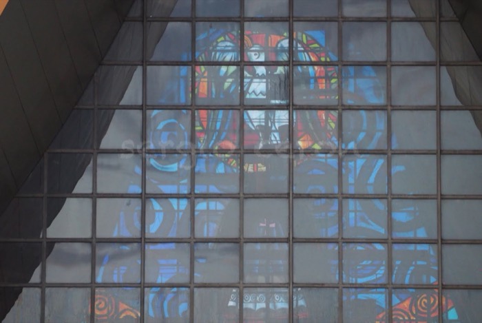 Catedral N. Sra. de Guadalupe — Vitral da Ascensão · Foz do Iguaçu (PR), imagem 15