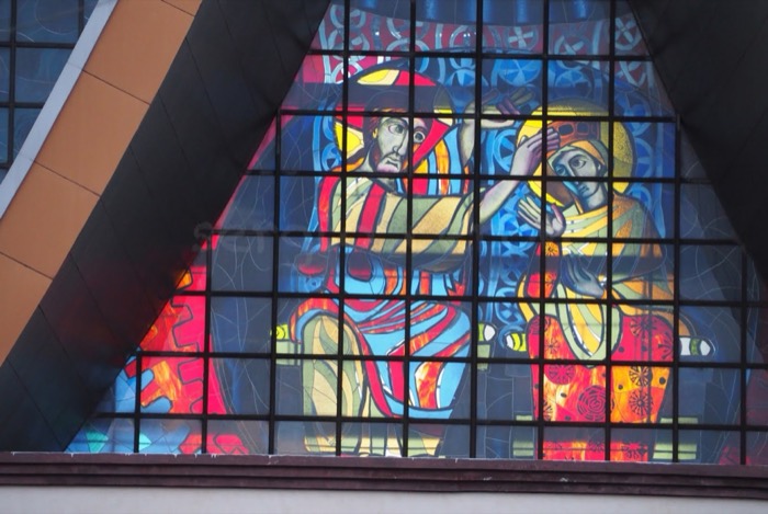 Catedral N. Sra. de Guadalupe — Vitral da Ascensão · Foz do Iguaçu (PR), imagem 6