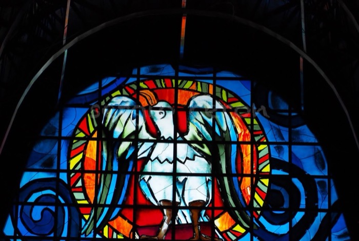 Catedral N. Sra. de Guadalupe — Vitral da Ascensão · Foz do Iguaçu (PR), imagem 9