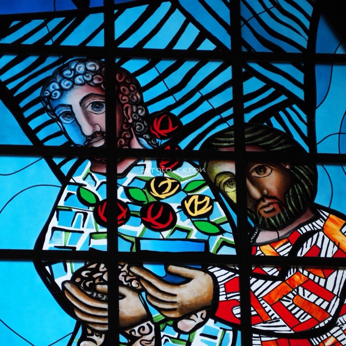 Catedral N. Sra. de Guadalupe — Vitral da Encarnação · Foz do Iguaçu (PR), imagem 20