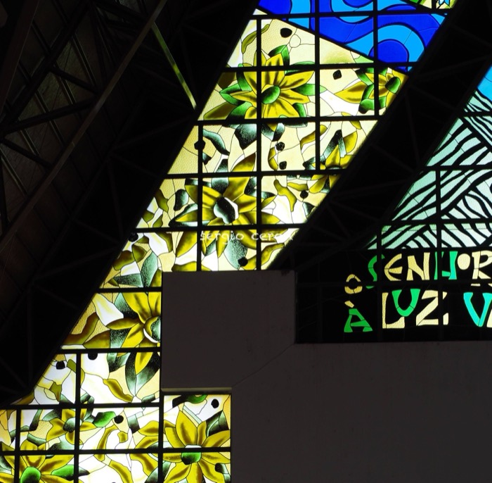 Catedral N. Sra. de Guadalupe — Vitral da Encarnação · Foz do Iguaçu (PR), imagem 26