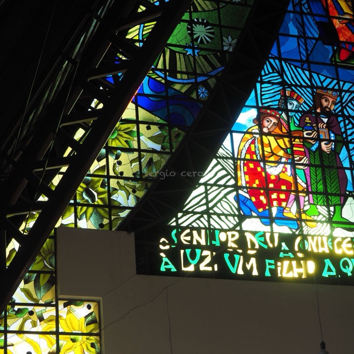 Catedral N. Sra. de Guadalupe — Vitral da Encarnação · Foz do Iguaçu (PR), imagem 19