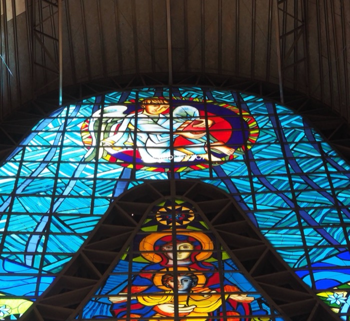 Catedral N. Sra. de Guadalupe — Vitral da Encarnação · Foz do Iguaçu (PR), imagem 15
