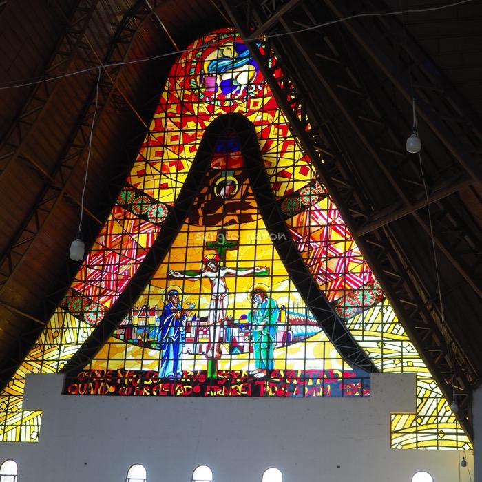 Catedral N. Sra. de Guadalupe — Vitral da Paixão · Foz do Iguaçu (PR), imagem 5
