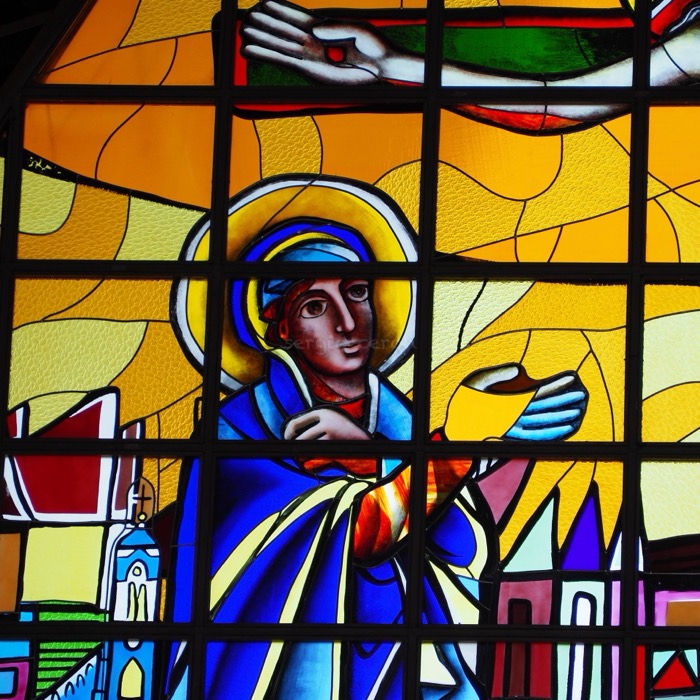Catedral N. Sra. de Guadalupe — Vitral da Paixão · Foz do Iguaçu (PR), imagem 21