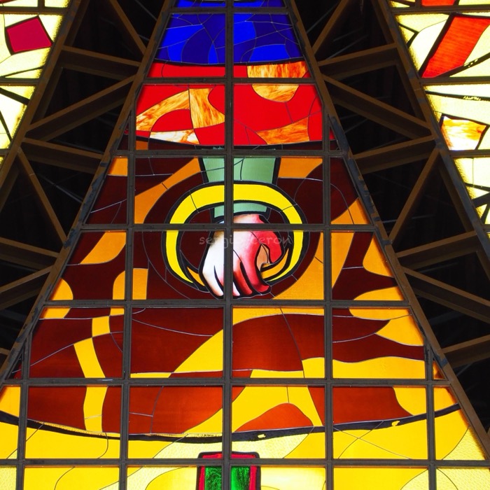 Catedral N. Sra. de Guadalupe — Vitral da Paixão · Foz do Iguaçu (PR), imagem 26