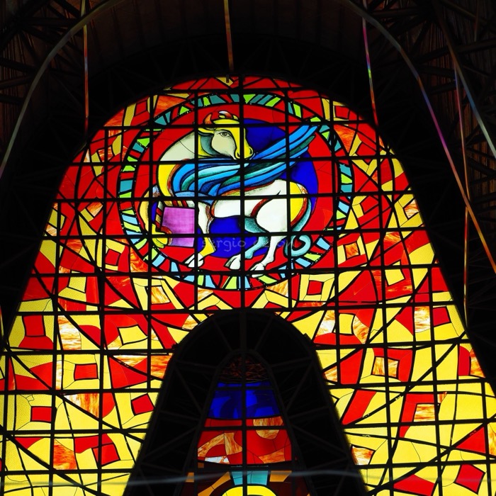 Catedral N. Sra. de Guadalupe — Vitral da Paixão · Foz do Iguaçu (PR), imagem 12