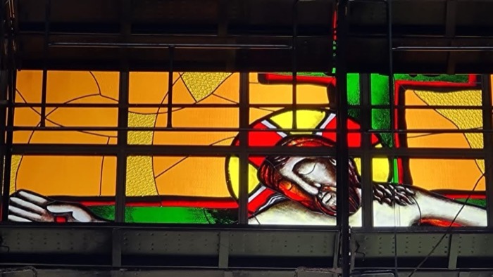 Catedral N. Sra. de Guadalupe — Vitral da Paixão · Foz do Iguaçu (PR), imagem 18