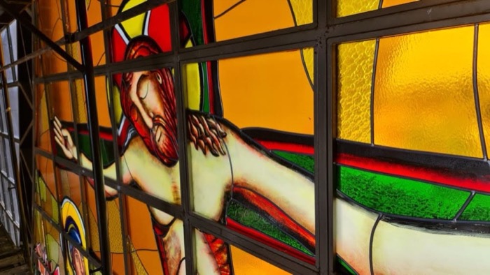 Catedral N. Sra. de Guadalupe — Vitral da Paixão · Foz do Iguaçu (PR), imagem 20