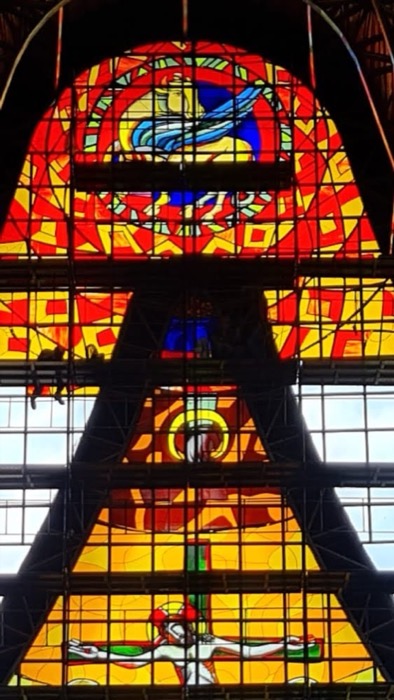 Catedral N. Sra. de Guadalupe — Vitral da Paixão · Foz do Iguaçu (PR), imagem 4
