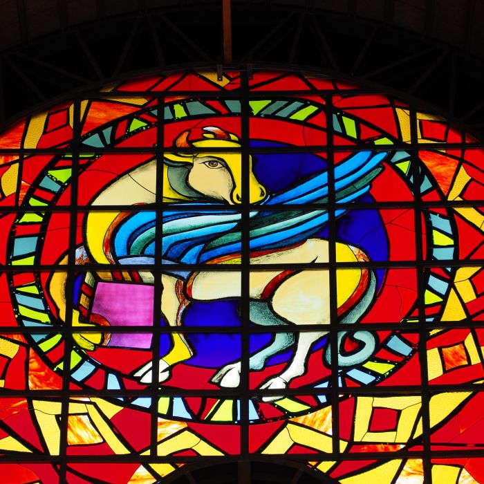 Catedral N. Sra. de Guadalupe — Vitral da Paixão · Foz do Iguaçu (PR)