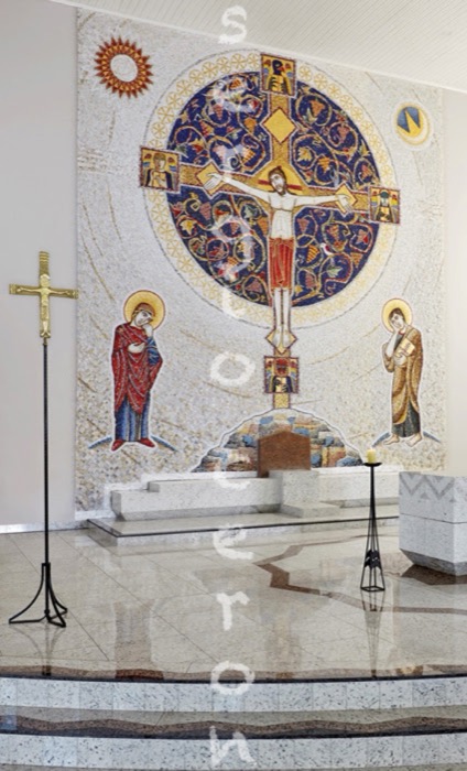 Paróquia Bom Jesus — Mosaico da Cruz · Ivaiporã (PR), imagem 1